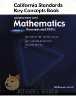 CALIFORNIA STANDARDS KEY CONCEPTS BOOK（ PDF版）
