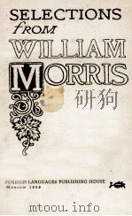 SELECTIONS FROM WILLIAM MORRIS   1959  PDF电子版封面     