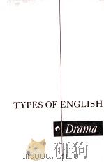 TYPES OF ENGLISH DRAMA（1940 PDF版）