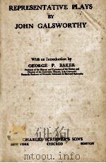 REPRESENTATIVE PLAYS（1924 PDF版）