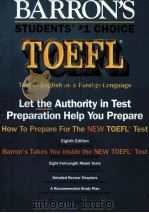 HOW TO PREPARE FOR THE TOEFL TEST  TEST OF ENGLISH AS A FOREIGN LANGUAGE  EIGHTH EDITION（ PDF版）