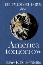 THE WALL STREET JOURNAL VIEWS AMERICA TOMORROW DEITED BY DONALD MOFFITT PDF电子版封面 0814454380
