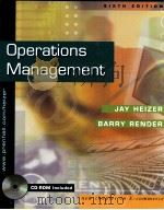 OPERATIONS MANAGEMENT Sixth Edition PDF电子版封面 013018604X
