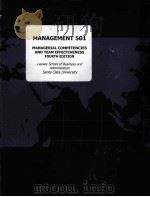 MANAGEMENT 501 MANAGERIAL COMPETENCIES AND TEAM EFFECTIVENESS FOURTH EDITION PDF电子版封面