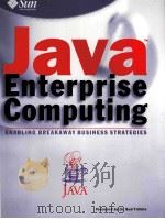 Java Enterprise Computing ENABLING BREAKAWAY BUSINESS STRATEGIES PDF电子版封面