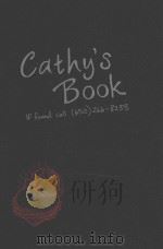 Cathy's Book if found call(650)266-8233 PDF电子版封面