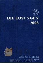 DIE LOSUNGEN 2008 PDF电子版封面 9783724514466