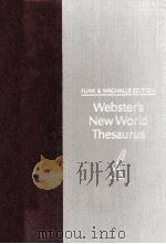 WEBSTER'S NEW WORLD THESAURUS PREPARED BY CHARLTON LAIRD PDF电子版封面 WILLIAM D.LUTZ