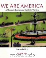WE ARE AMERICA PDF电子版封面 0155068075