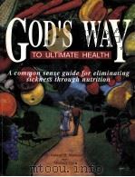 COD'S WAY TO ULTIMATE HEALTH PDF电子版封面