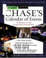 CHASE'S Calendar of Events 2009 PDF电子版封面 9780071599542