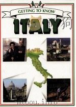 GETTING TO KNOW 1TALY CINZIA Mariella（ PDF版）