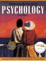 Mastering the World of PSYCHOLOGY Second Edition PDF电子版封面