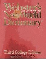 Webster's New World Dictionary Third College Edition PDF电子版封面