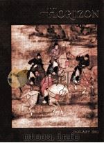 HORIZON  JANUARY 1961 VOLUME Ⅲ NUMBER 3（ PDF版）
