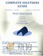 COMPLETE SOLUTIONS GUIDE PRECALCULUS PDF电子版封面 0669417440