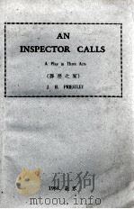 AN INSPECTOR CALLS 1964 PDF电子版封面 J. B. PRIESTLEY