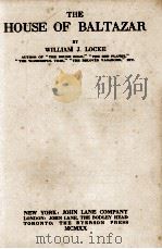 THE HOUSE OF BALTAZAR（1920 PDF版）