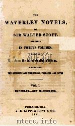 THE WAVERLEY NOVELS VOL. I. WAVERLEY—GUY MANNERING（1881 PDF版）