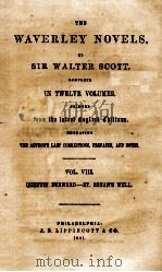 THE WAVERLEY NOVELS VOL. VIII. QUENTIN DURWARD—ST. RONAN'S WELL（1881 PDF版）