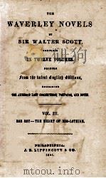 THE WAVERLEY NOVELS VOL. III. ROB ROY—THE HEART OF MID-LOTHIAN（1881 PDF版）