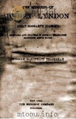 THE HISTORY OF BARRY LYNDON GREAT HOGGARTY DIAMOND PDF电子版封面