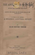 THE ADVENTURES OF PHILIP A SHABBY GENTEEL STORY PDF电子版封面