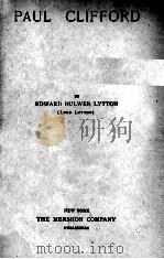 PAUL CLIFFORD PDF电子版封面