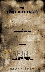 THE LIGHT THAT FAILED PDF电子版封面