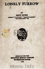 LONELY FURROW（1923 PDF版）