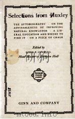 SELECTIONS FROM HUXLEY（1939 PDF版）