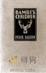BAMBI'S CHILDREN（1939 PDF版）