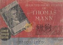 SELECTED SHORT STORIES OF THOMAS MANN PDF电子版封面 H. T. LOWE-PORTER