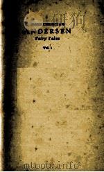 ANDERSEN FAIRY TALES VOLUME 1 1960 PDF电子版封面