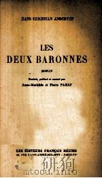 LES DEUX BARONNES 1956 PDF电子版封面