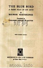 THE BLUE BIRD SIXTY-FOURTH EDITION 1948 PDF电子版封面