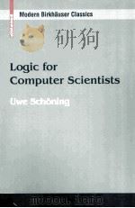 Logic for Computer Scientists 1999 PDF电子版封面 0817634533