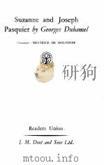 SUZANNE AND JOSEPH PASQUIER   1942  PDF电子版封面     