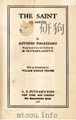 THE SAINT 1906 PDF电子版封面