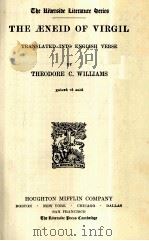 THE AENEID OF VIRGIL（1908 PDF版）