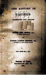 THE HISTORY OF TACITUS（1864 PDF版）