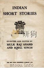 INDIAN SHORT STORIES PDF电子版封面