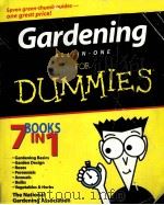GARDENING ALL-IN-ONE DUMMIES PDF电子版封面 0764525557