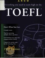 ARCO Everything you need to score high on the TOEFL（ PDF版）