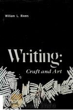 WRITING:CRAFT AND ART PDF电子版封面 0139702105