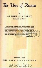 THE USES OF REASON（1943 PDF版）