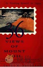 ON FINDING MYSELF IN JAPAN 36 VIEWS OF MOUNT FULL PDF电子版封面 0452272408