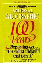NATIONAL GEOGRAPHIC VOL174NO3 SEPTEMBER 1988 PDF电子版封面