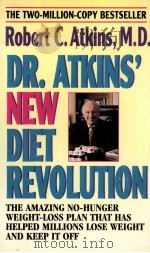 DR.ATKINS' NEW DIET REVOLUTION PDF电子版封面 0380727293