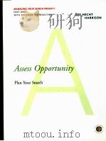 ASSESS OPPORTUNITY PLAN YOUR SEARCH（ PDF版）